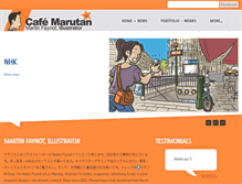 Tablet Screenshot of cafemarutan.com